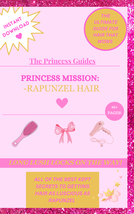 Princess Glow Up: Rapunzel hair